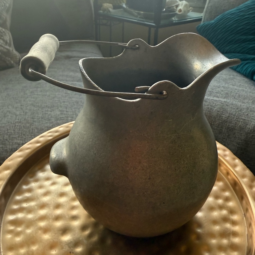 Wagner Ware Silver Metal Pitcher